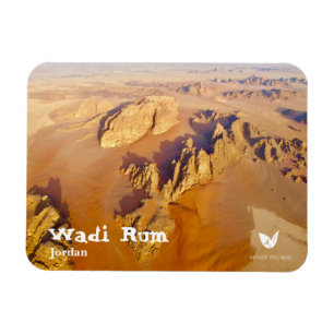 Íman Deserto de Wadi Rum na Jordânia ímã de Velvet E