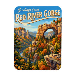 Íman Desfiladeiro Red River EUA