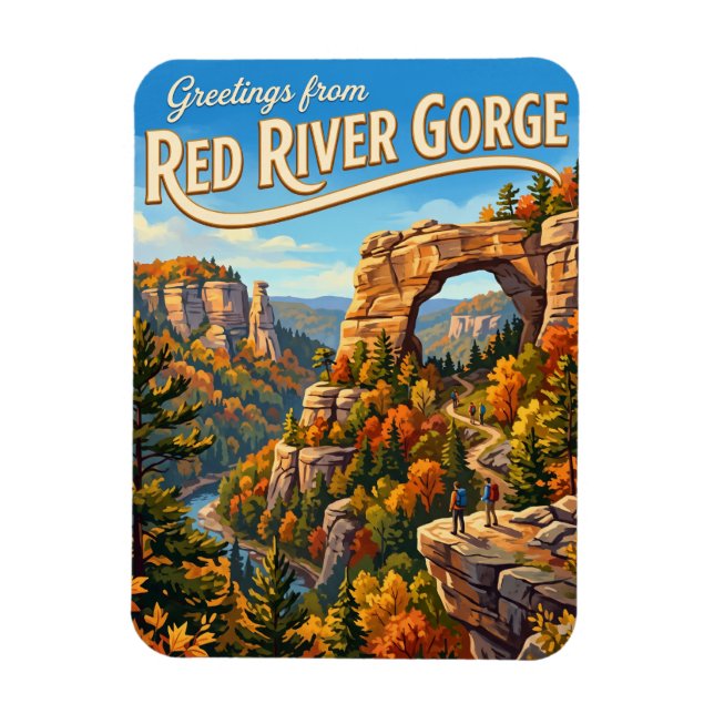 Íman Desfiladeiro Red River EUA (Vertical)