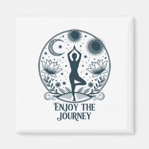 Íman Desfrute da Jornada Yoga Meditação Celestial Paz