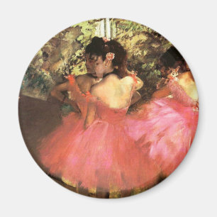 Íman Desgaseifique dançarinos no ímã cor-de-rosa