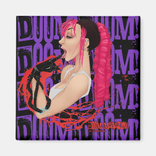 Íman DESGRAÇA! Ímã roxo do compartimento "Z"