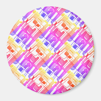 Íman Design abstrato moderno de cor clara