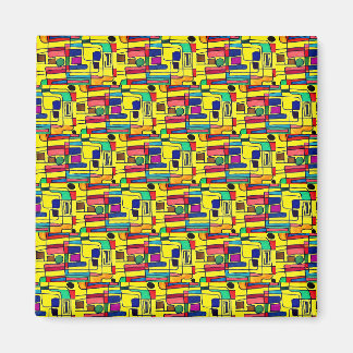 Íman Design abstrato moderno de cor clara 