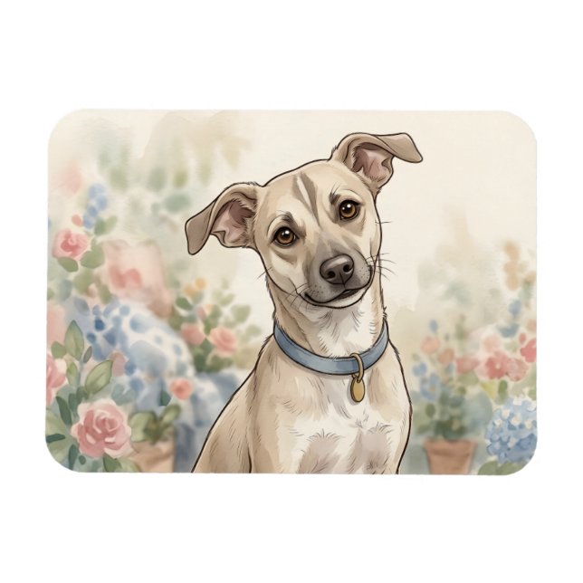 Íman Design Aconchegante Amante de Animais LinaPawStudi (Horizontal)