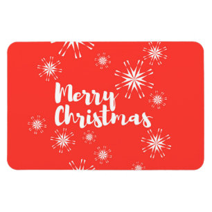 Íman design alegre e divertido de "Feliz Natal"