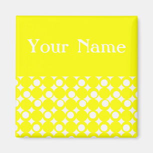 Íman Design amarelo @ Emporio Moffa da bola da