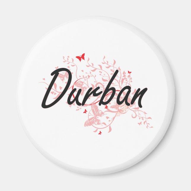 Íman Design artístico na África do Sul de Durban com bu (Frente)