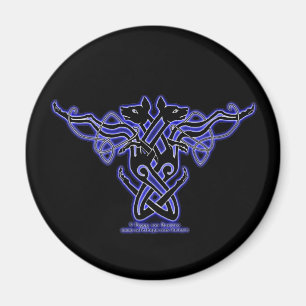 Íman Design celta #1 do cão dos ímãs