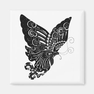 Íman Design chinês da borboleta do Papel-Cut - ímã