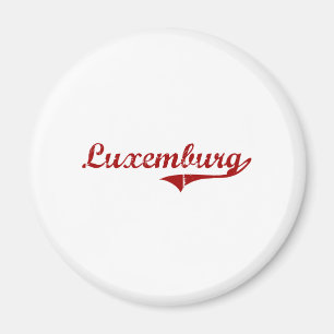 Íman Design clássico de Luxemburg Wisconsin