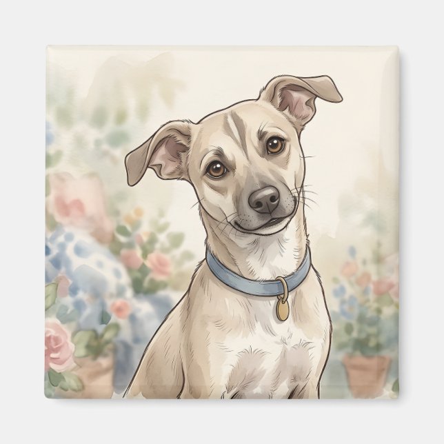 Íman Design Convidativo para Amantes de Animais de Esti (Frente)