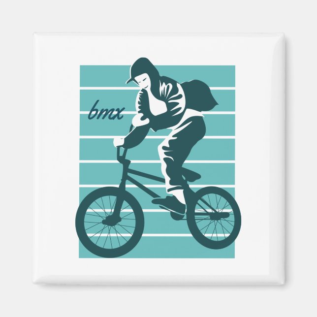 Íman Design Cool Rider - BMX (Frente)