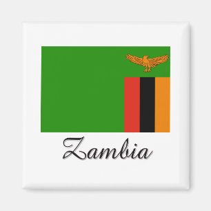 Íman Design da bandeira da Zâmbia