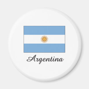 Íman Design da bandeira de Argentina