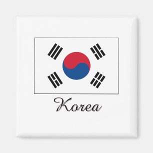 Íman Design da bandeira de Coreia