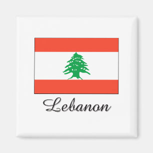 Íman Design da bandeira de Líbano