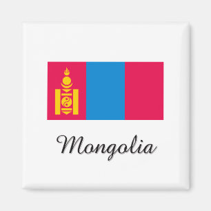 Íman Design da bandeira de Mongolia