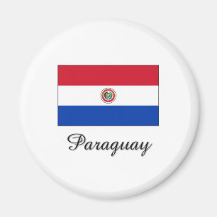 Íman Design da bandeira de Paraguai