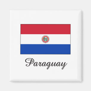 Íman Design da bandeira de Paraguai