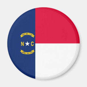 Íman Design da bandeira do estado de North Carolina