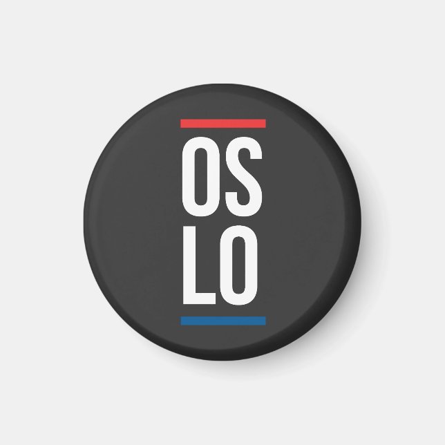 Íman Design da Cidade de Oslo  (Frente)