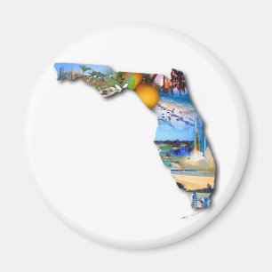 ÍMAN DESIGN DA IMAGEM DE FLORIDA