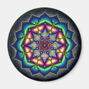 Íman Design da mandala de Lotus pelo design do