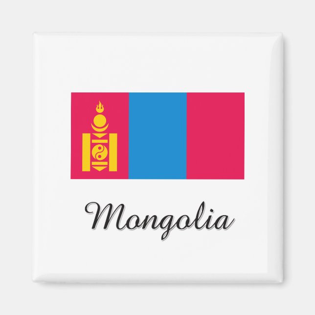 Íman Design da Mongólia (Frente)