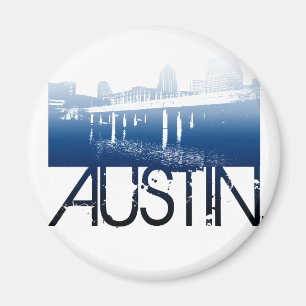 Íman Design da skyline de Austin