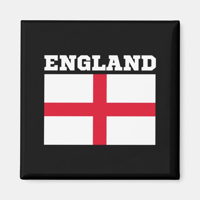 Íman Design de Amante de Futebol da Inglaterra para Hom (Frente)