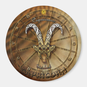 Íman Design de astrologia do zodíaco de Capricórnio