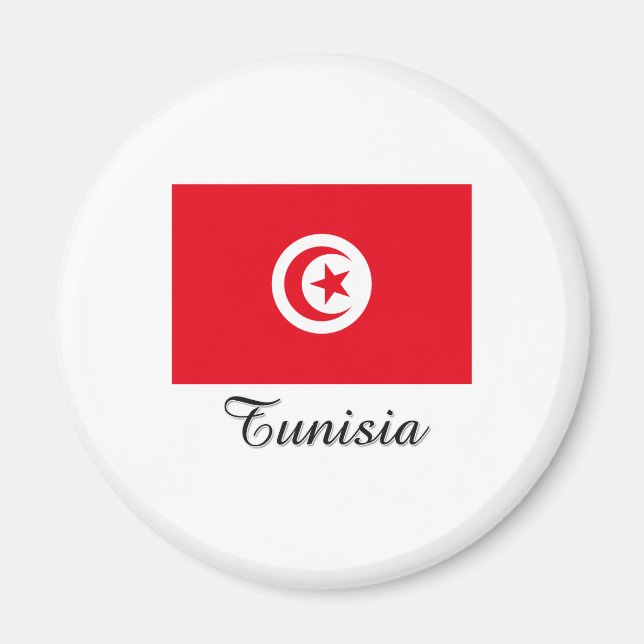 Íman Design de Bandeira da Tunísia (Frente)