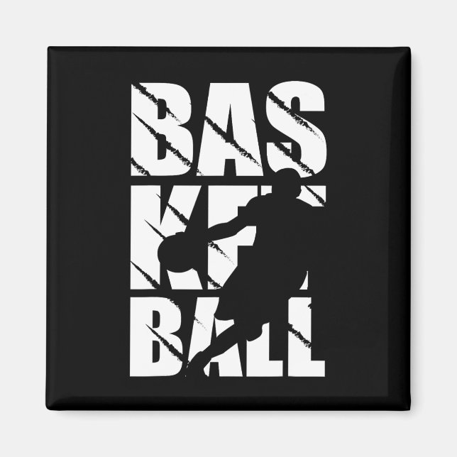Íman Design De Basquete Para Jogador De Basquete E Cest (Frente)
