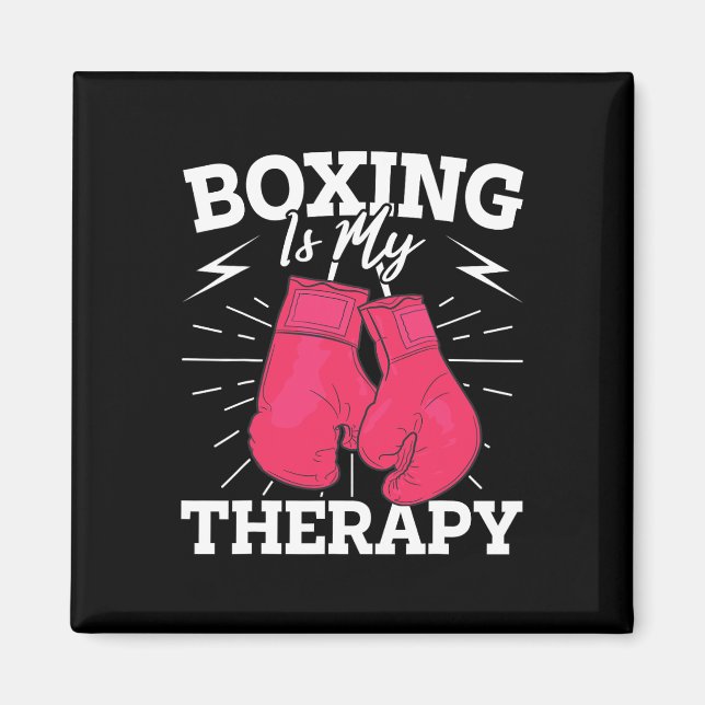 Íman Design de Boxing Motivacional Para Combatentes Pio (Frente)