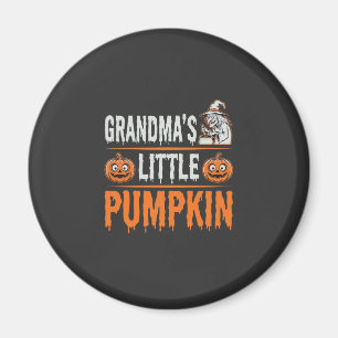 Íman Design de Bruxa de Halloween da Pequena Abóbora da