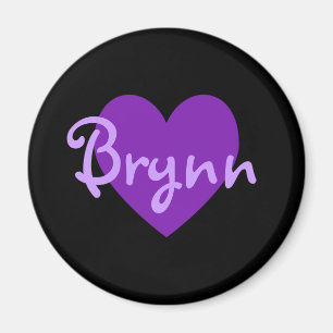Íman Design de Brynn Purple Heart