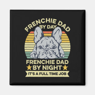 Íman Design de Bulldog Francês para Seu Pai Francês