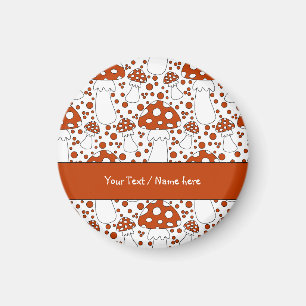 Íman Design de cogumelos modernos