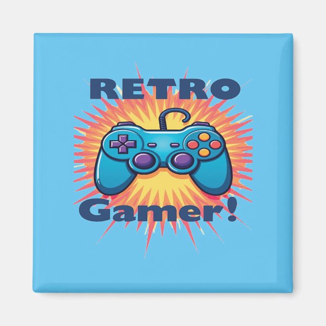 Íman Design de Controladora de Jogador Retroativo para  (Frente)