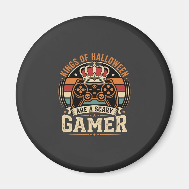 Íman Design de Controle Retro do Rei dos Jogadores de H (Frente)