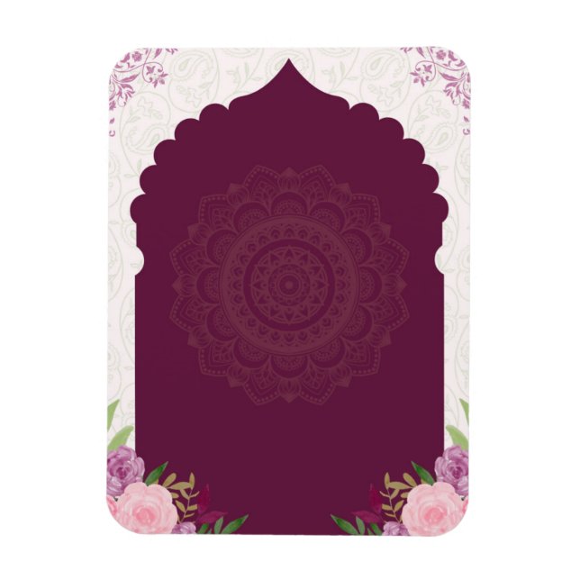 Íman Design de convite de casamento (Vertical)