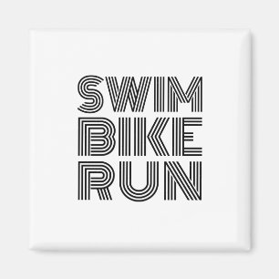 Íman Design de corrida de natação de Triathlon