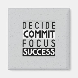 Íman Design de Cotação Motivacional para Achievers