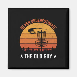 Íman Design de Disc Golf para Homens Amantes de Disc Go