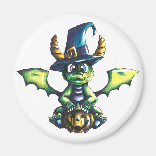 Íman Design de Dragão de Halloween