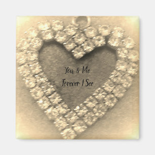 Íman Design DE ESTILO DE MAGNET ROMÂNTICO DE CASAMENTO