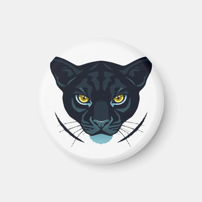 Íman Design de Estilo de Rua Black Puma (Frente)