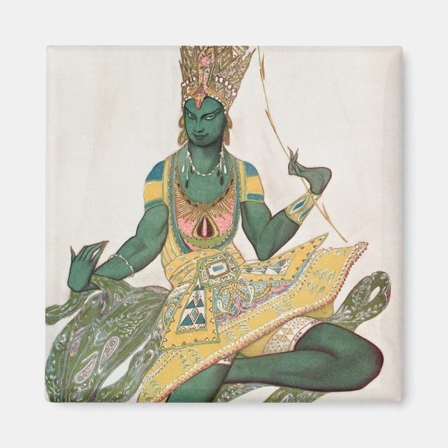 Íman Design de fantasia para Nijinsky como o 'Deus Azul (Frente)