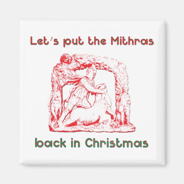Íman Design de férias de Mithras (Frente)